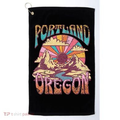 Portland Oregon Golf Towel