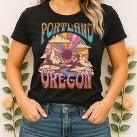 Portland Oregon Women's T-Shirt thumb 2