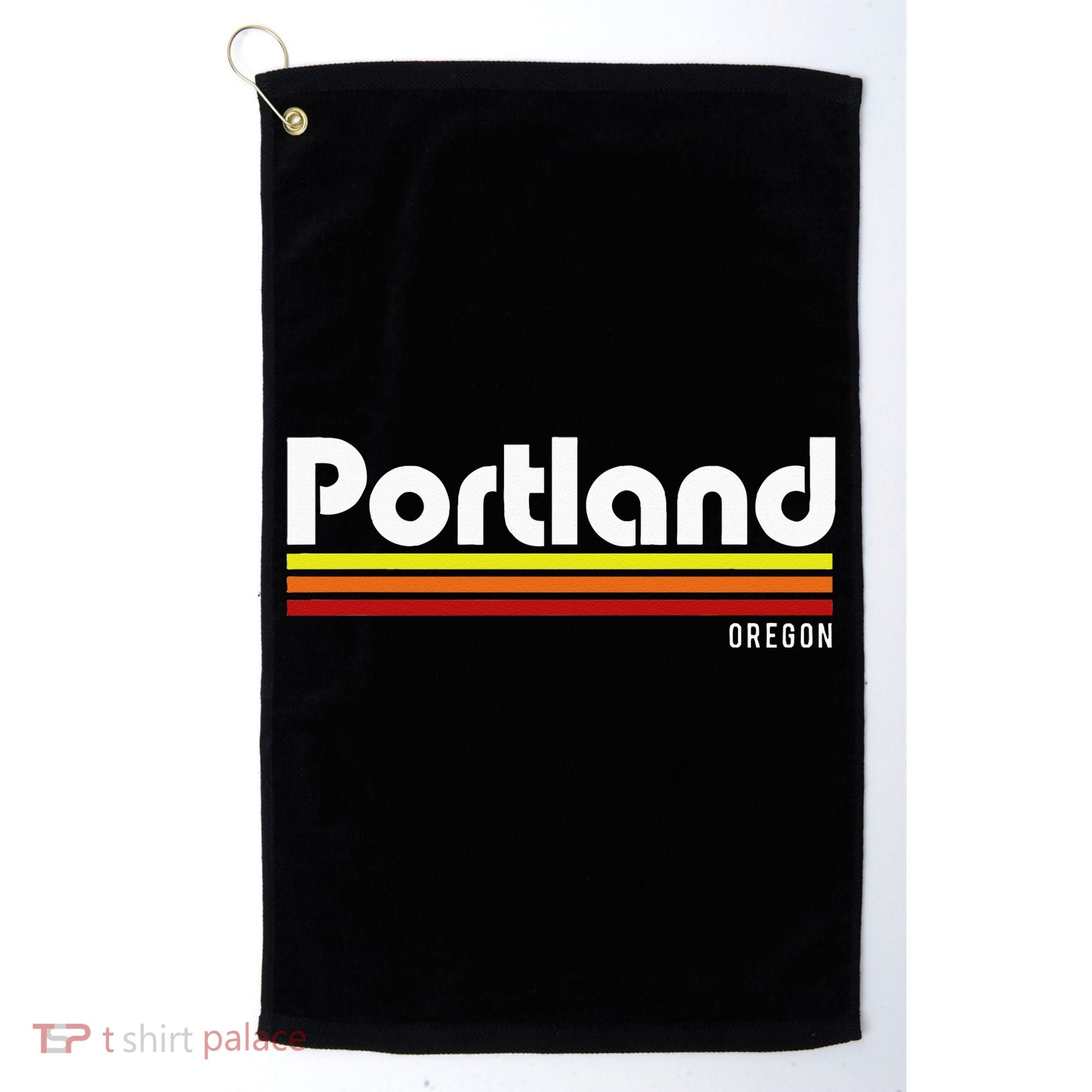 Portland Oregon Golf Towel