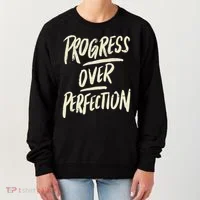 Progress Over Perfection Women's Sweatshirt thumb 0