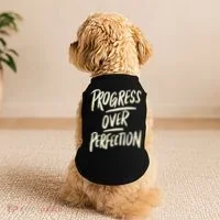 Progress Over Perfection Doggie Tank thumb 2