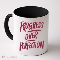 Progress Over Perfection Coffee Mug thumb 0