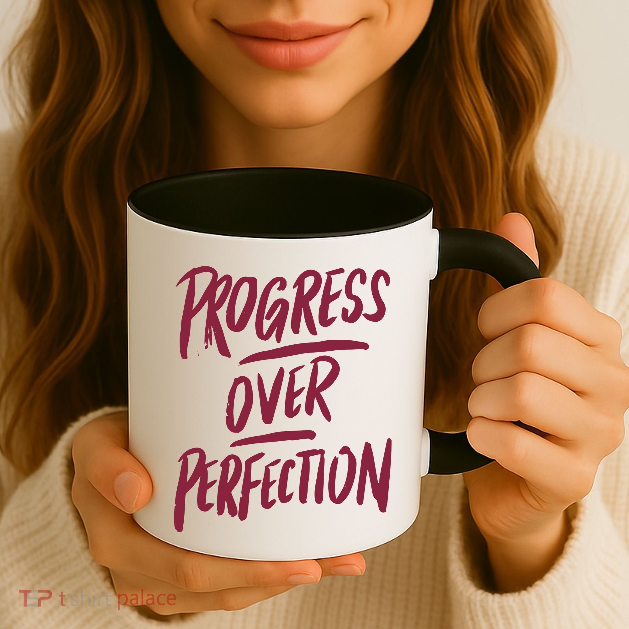 Progress Over Perfection Coffee Mug