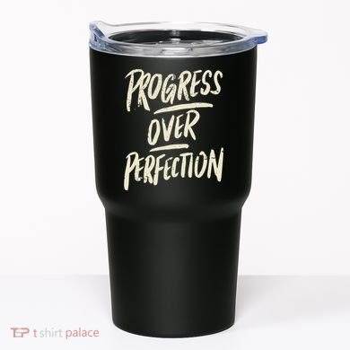 Progress Over Perfection Tumbler