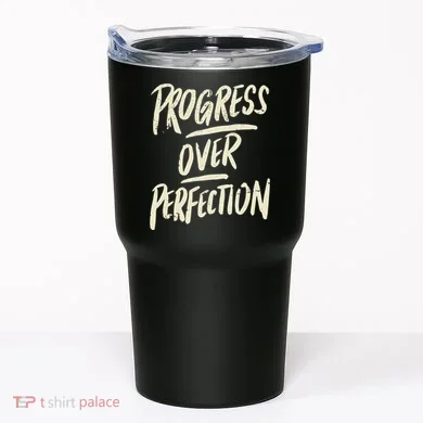 Progress Over Perfection Tumbler