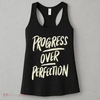 Progress Over Perfection Women's Tank Top thumb 3