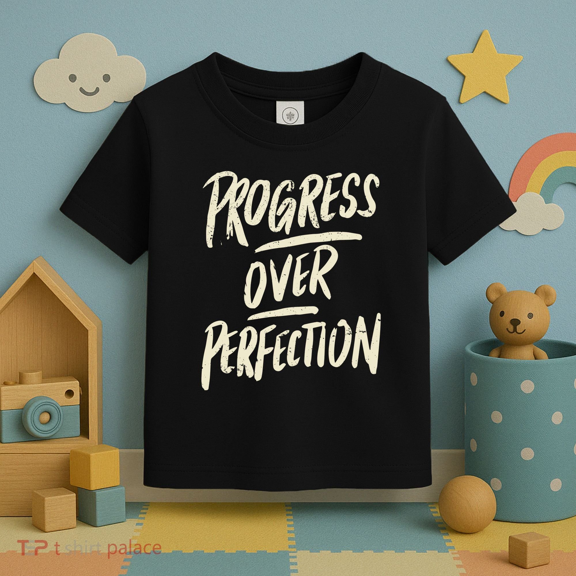 Progress Over Perfection Toddler T-Shirt