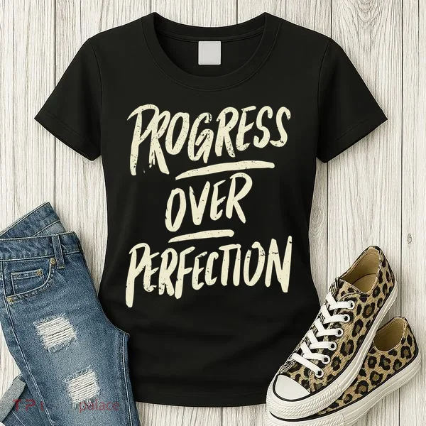 Progress Over Perfection Women's T-Shirt