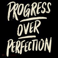 Progress Over Perfection Kids Long Sleeve Shirt thumb 2