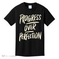 Progress Over Perfection Kids T-Shirt thumb 0