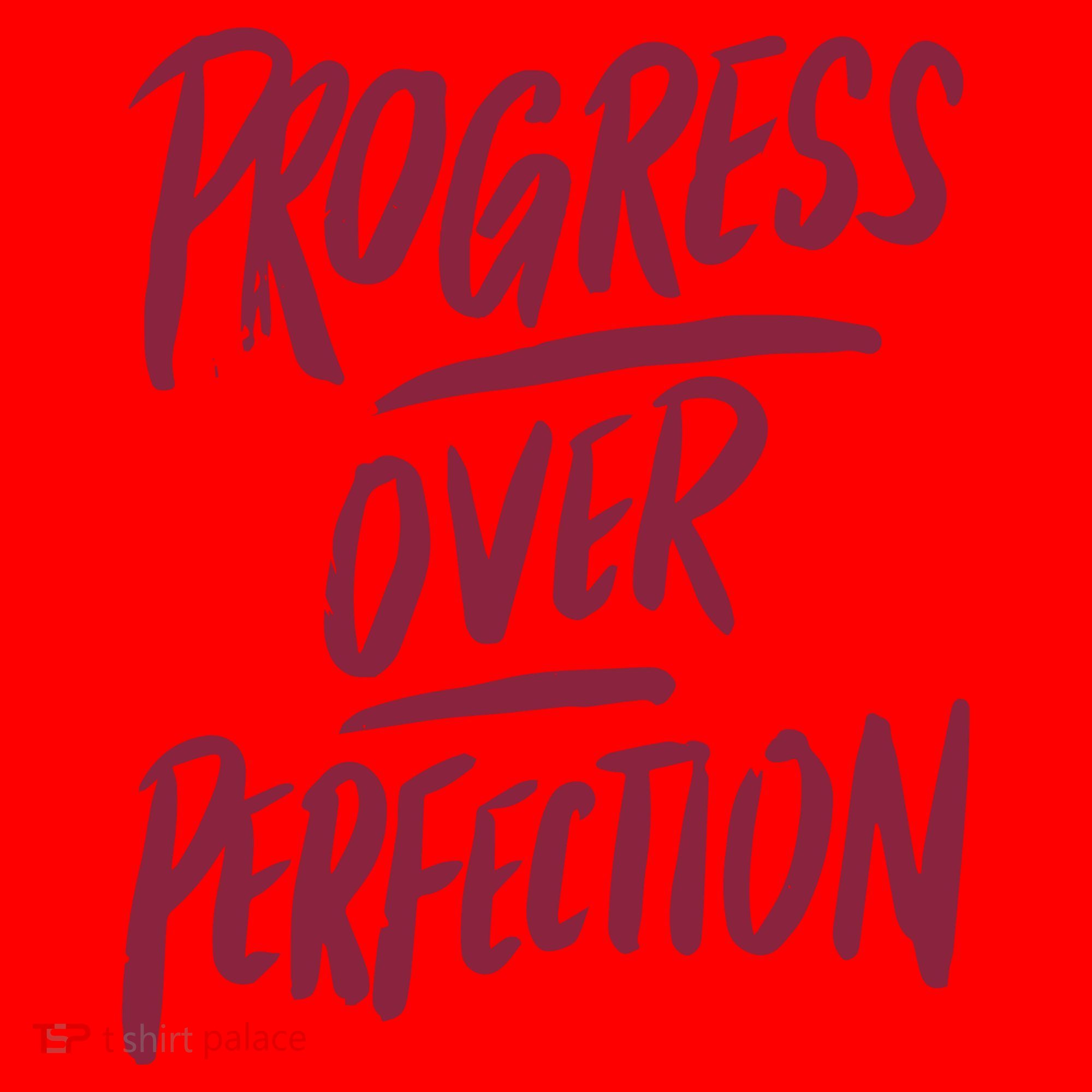 Progress Over Perfection Santa Hat