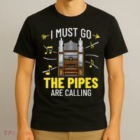 Pipe Organ Piano Organist Instrument Music Musician T-Shirt thumb 3