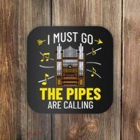Pipe Organ Piano Organist Instrument Music Musician Coaster thumb 0