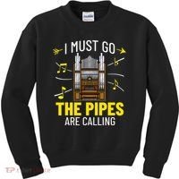 Pipe Organ Piano Organist Instrument Music Musician Kids Sweatshirt thumb 0