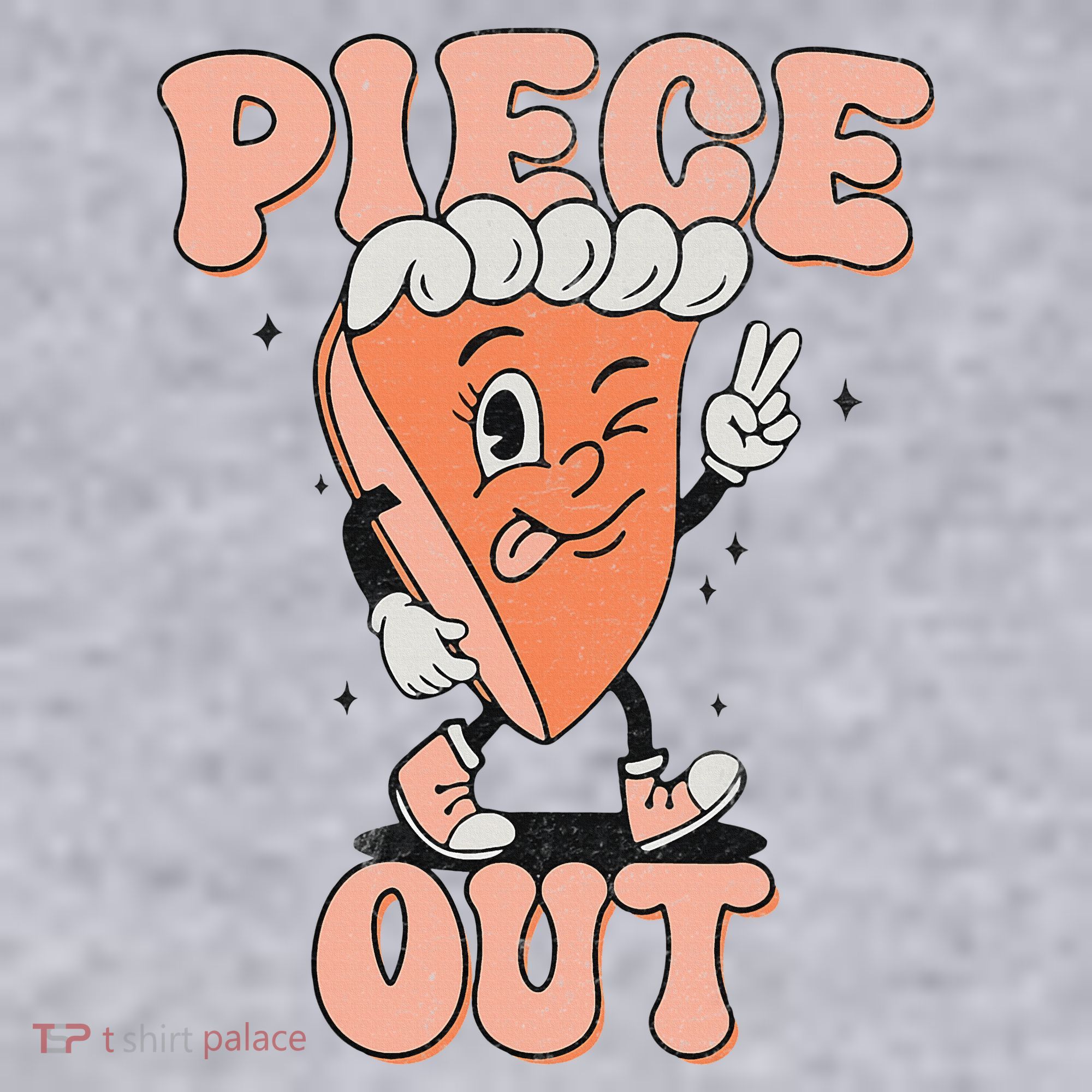 Piece Out Pumpkin Pie Retro Thanksgiving Fall Vibes Groovy Women's Sweatshirt