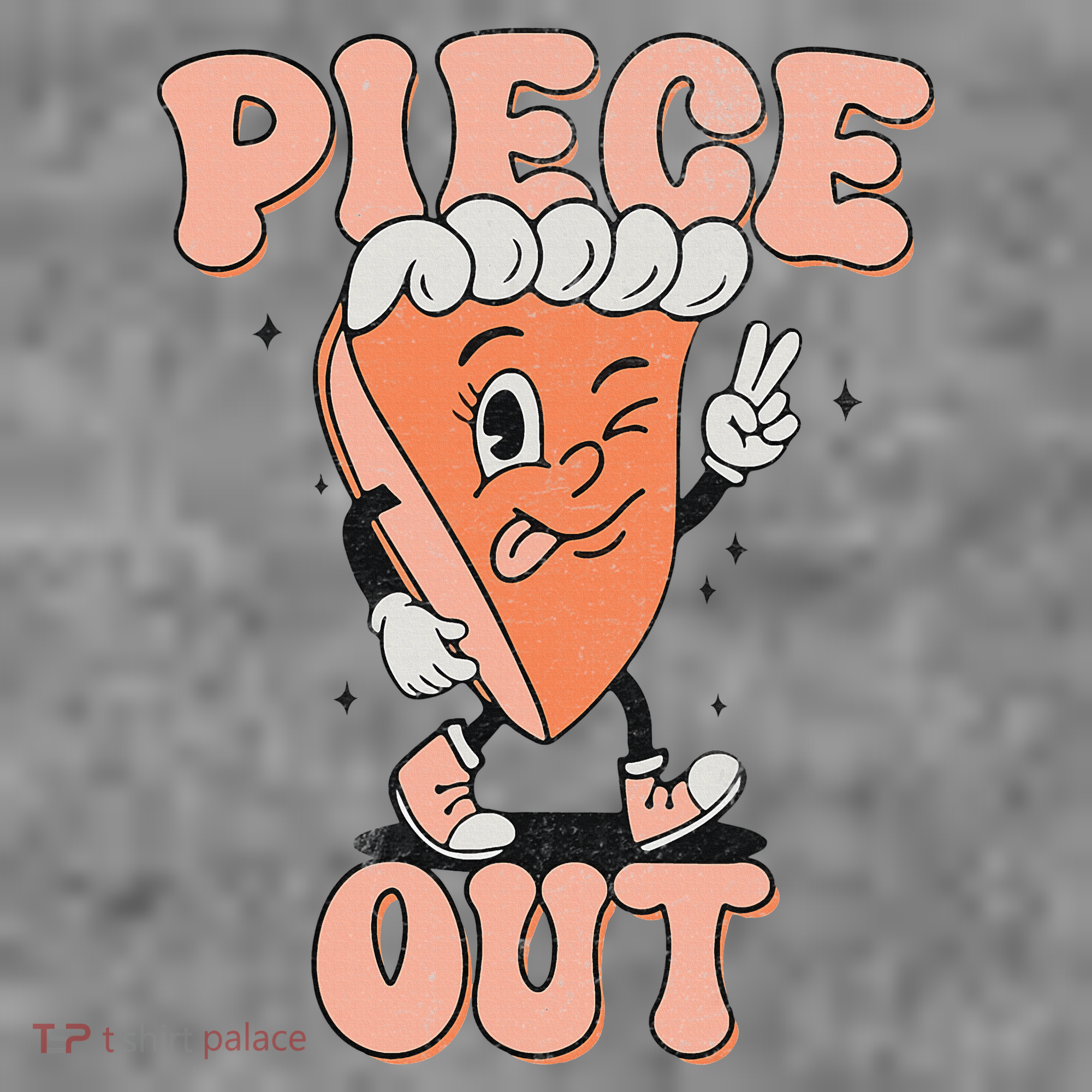 Piece Out Pumpkin Pie Retro Thanksgiving Fall Vibes Groovy Toddler Hoodie