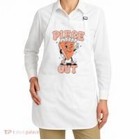 Piece Out Pumpkin Pie Retro Thanksgiving Fall Vibes Groovy Apron thumb 2