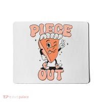Piece Out Pumpkin Pie Retro Thanksgiving Fall Vibes Groovy Mousepad thumb 0