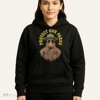 Protect Our Parks! Sasquatch Park Ranger Funny Bigfoot Hoodie thumb 5