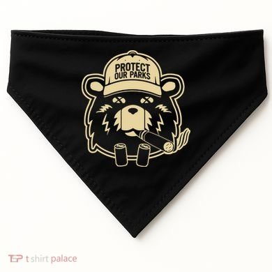 Protect Our Parks Jre USA-Made Doggie Bandana