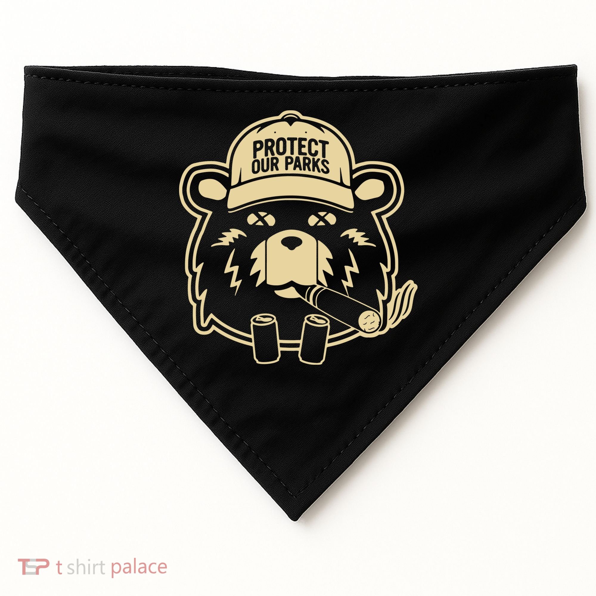Protect Our Parks Jre USA-Made Doggie Bandana