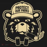 Protect Our Parks Jre Flexfit Unipanel Trucker Cap thumb 2