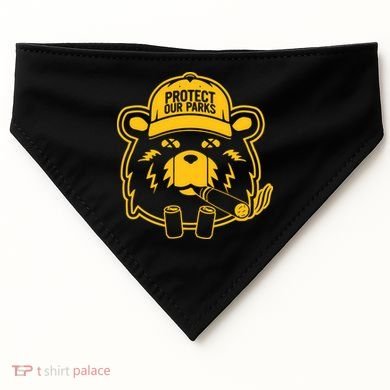 Protect Our Parks Jre USA-Made Doggie Bandana