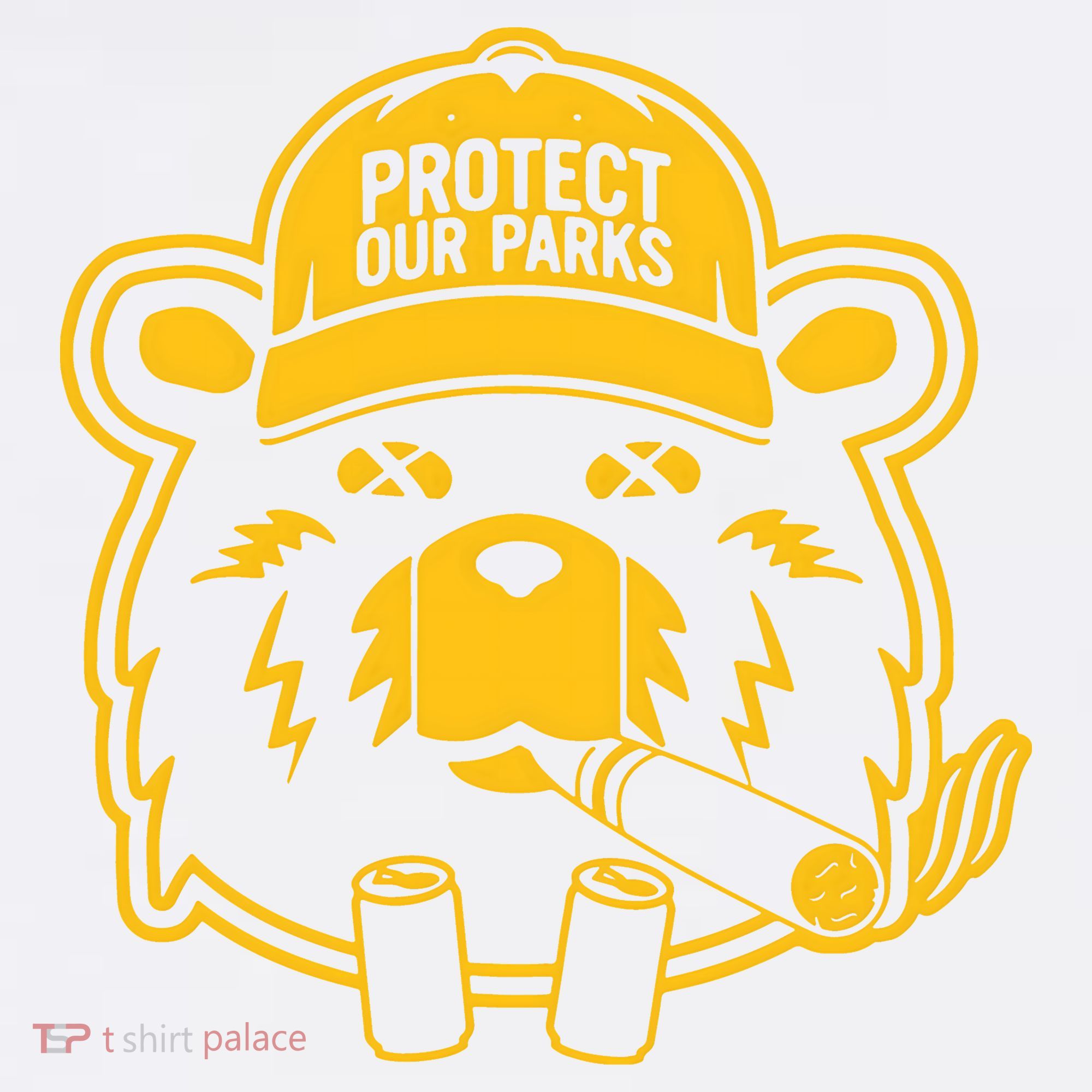 Protect Our Parks Jre Comfort Colors Garment-Dyed Hooded Sweatshirt
