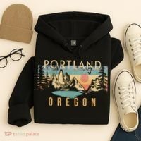 Portland Oregon Hoodie thumb 4