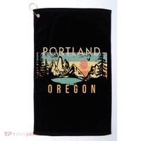 Portland Oregon Golf Towel thumb 0