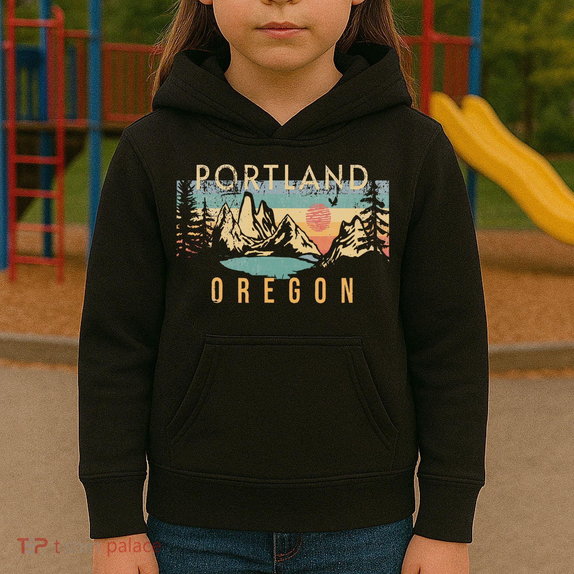 Portland Oregon Kids Hoodie