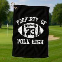 Property Of Polk High Golf Towel thumb 1