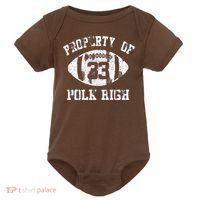 Property Of Polk High Baby Bodysuit thumb 0