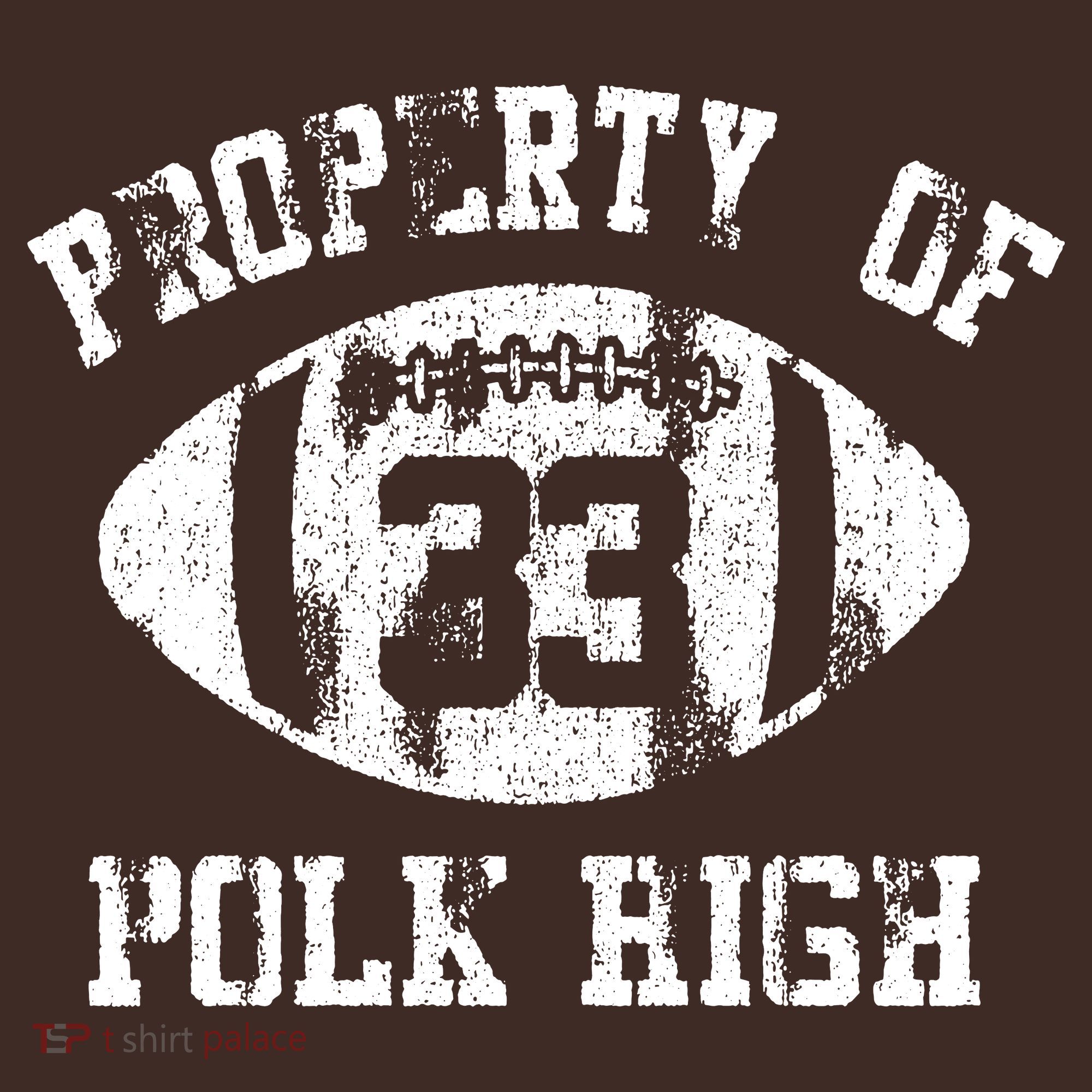Property Of Polk High Kids Hoodie