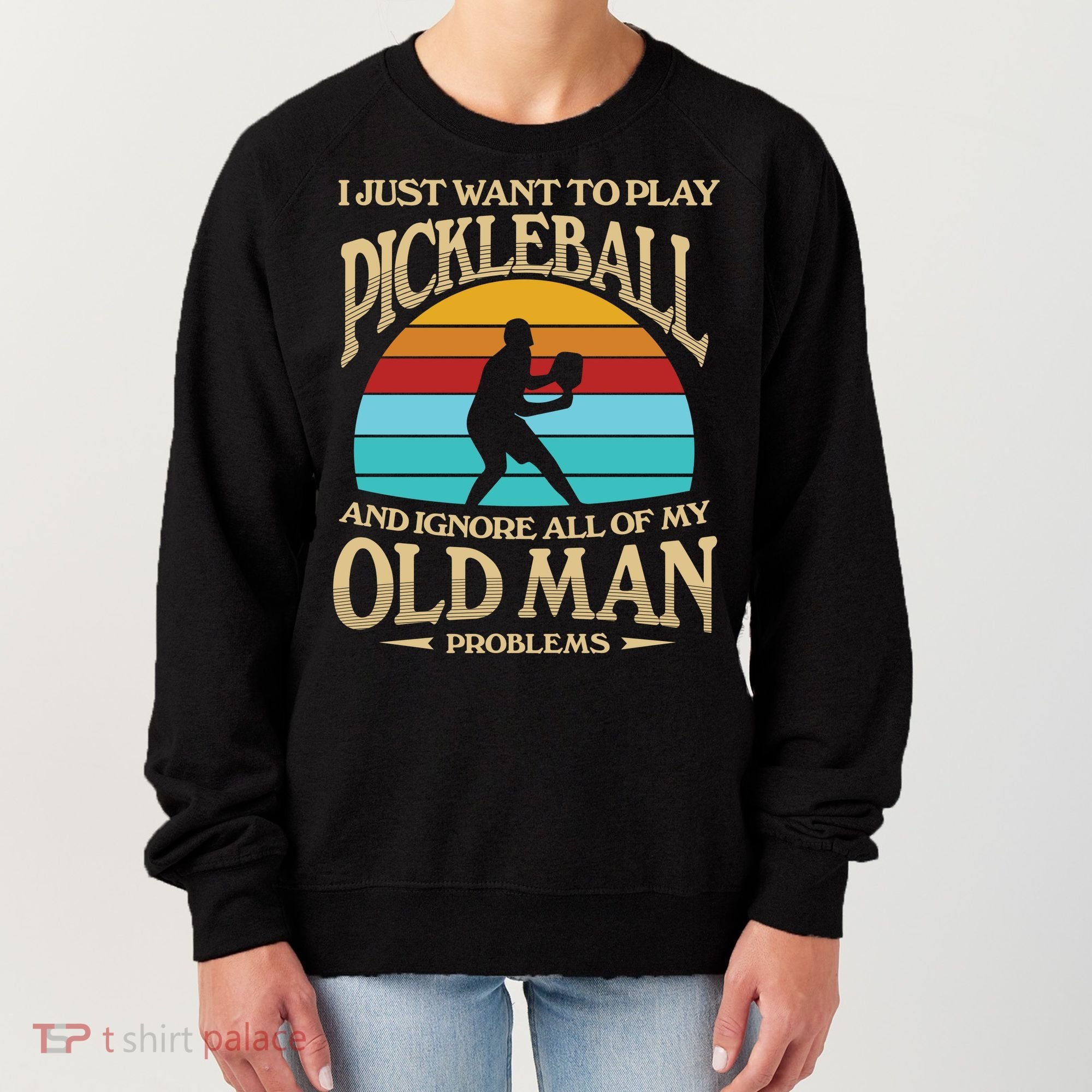 Pickleball OLDMAN Women's Sweatshirt
