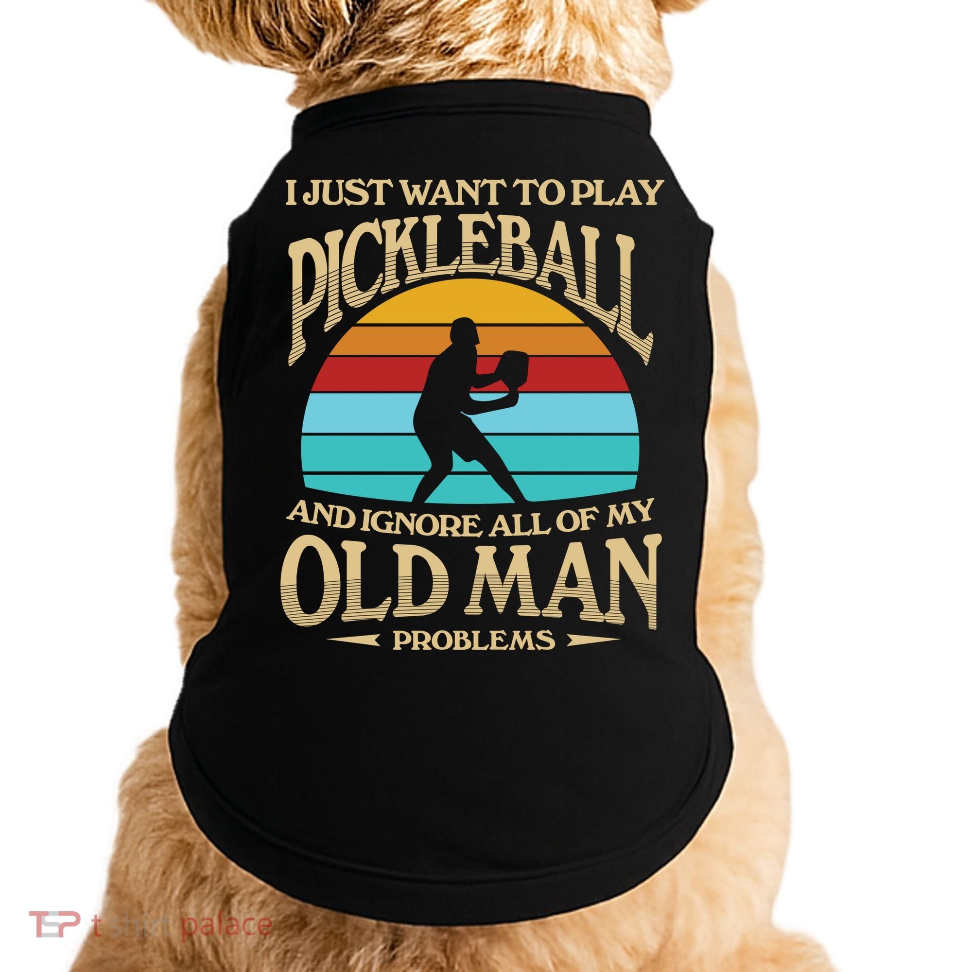 Pickleball OLDMAN Doggie Tank