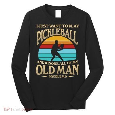 Pickleball OLDMAN Long Sleeve Shirt