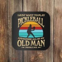 Pickleball OLDMAN Coaster thumb 0