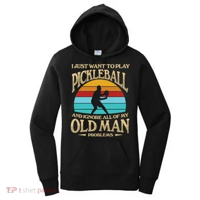 Pickleball OLDMAN Women's Hoodie