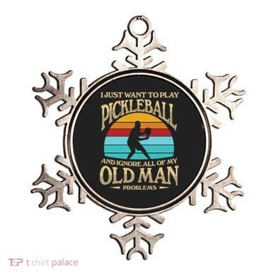 Pickleball OLDMAN Ornament
