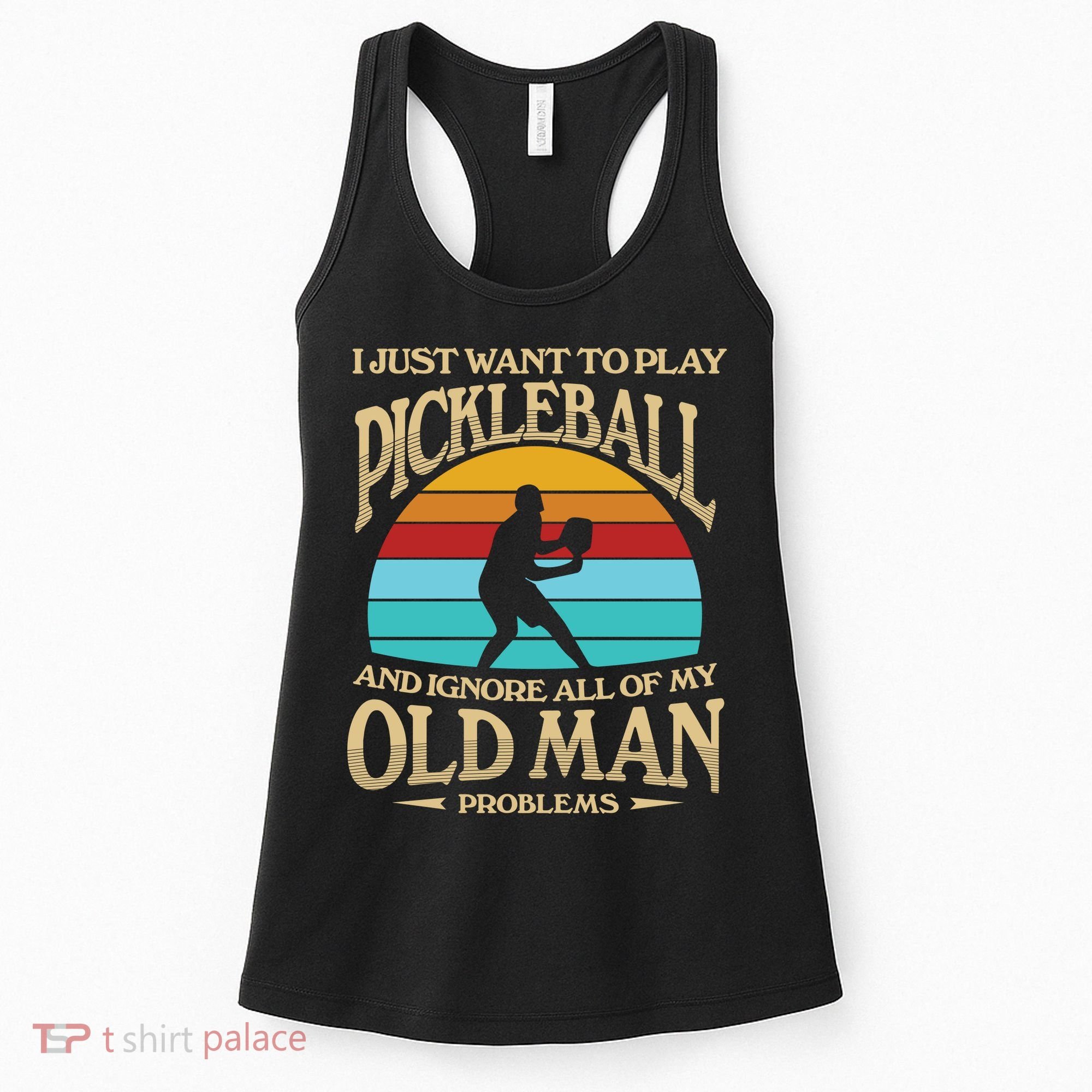 Pickleball OLDMAN Women's Tank Top