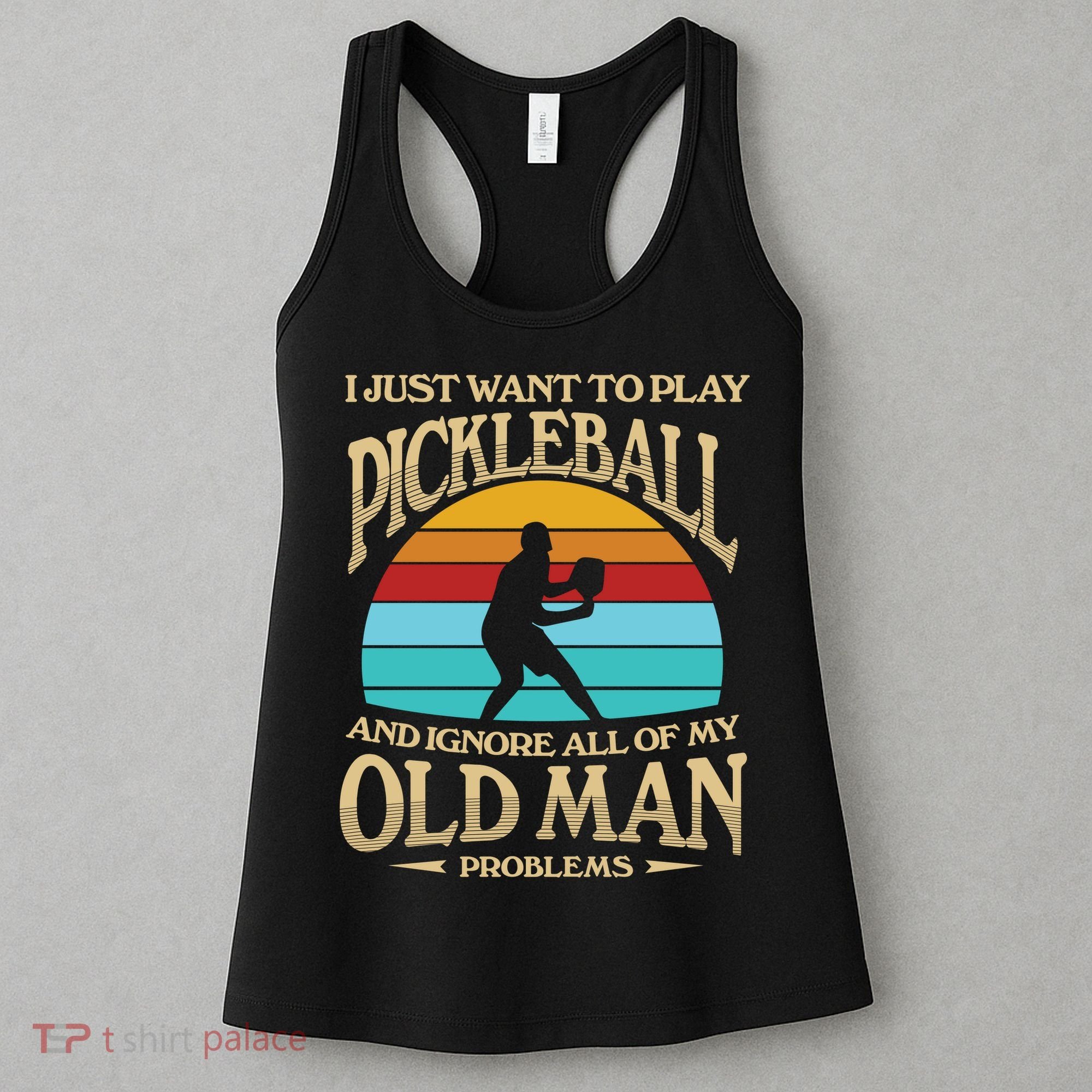 Pickleball OLDMAN Women's Tank Top