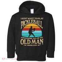 Pickleball OLDMAN Toddler Hoodie thumb 0
