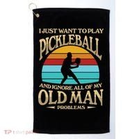 Pickleball OLDMAN Golf Towel thumb 0