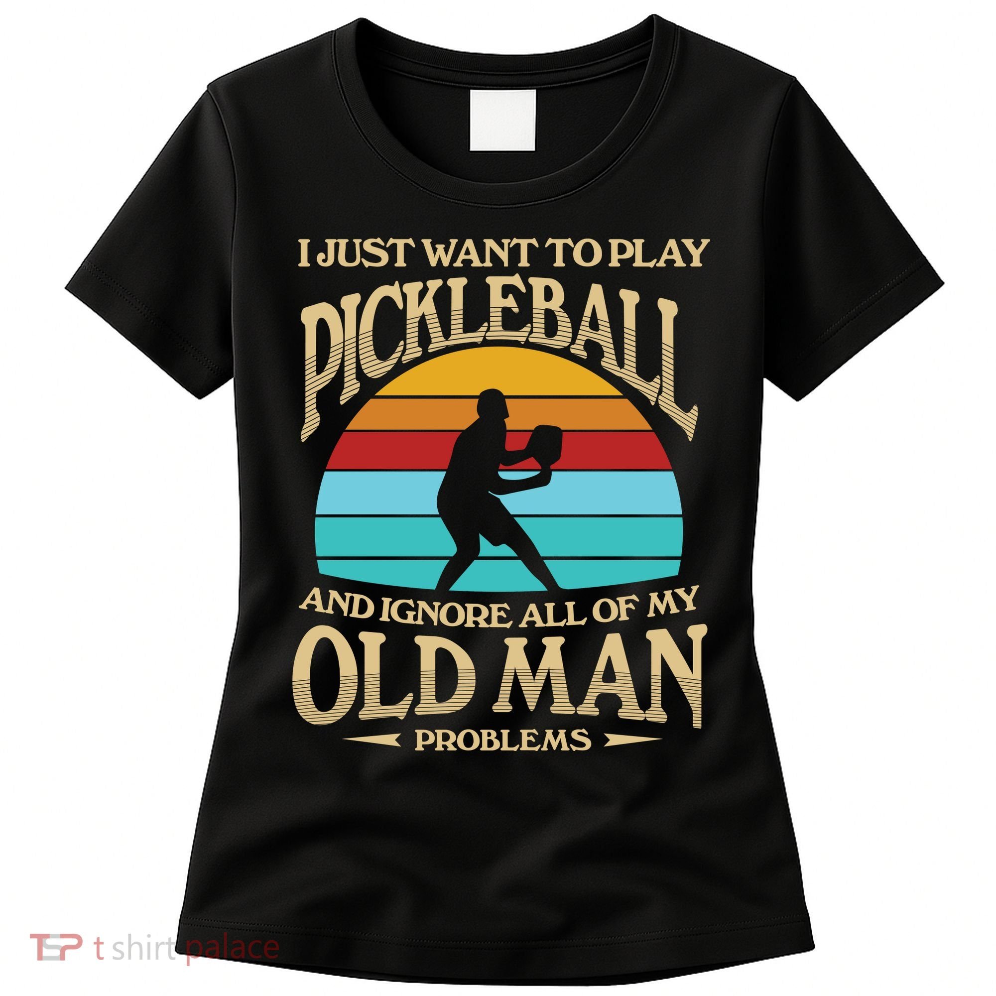 Pickleball OLDMAN Women's T-Shirt