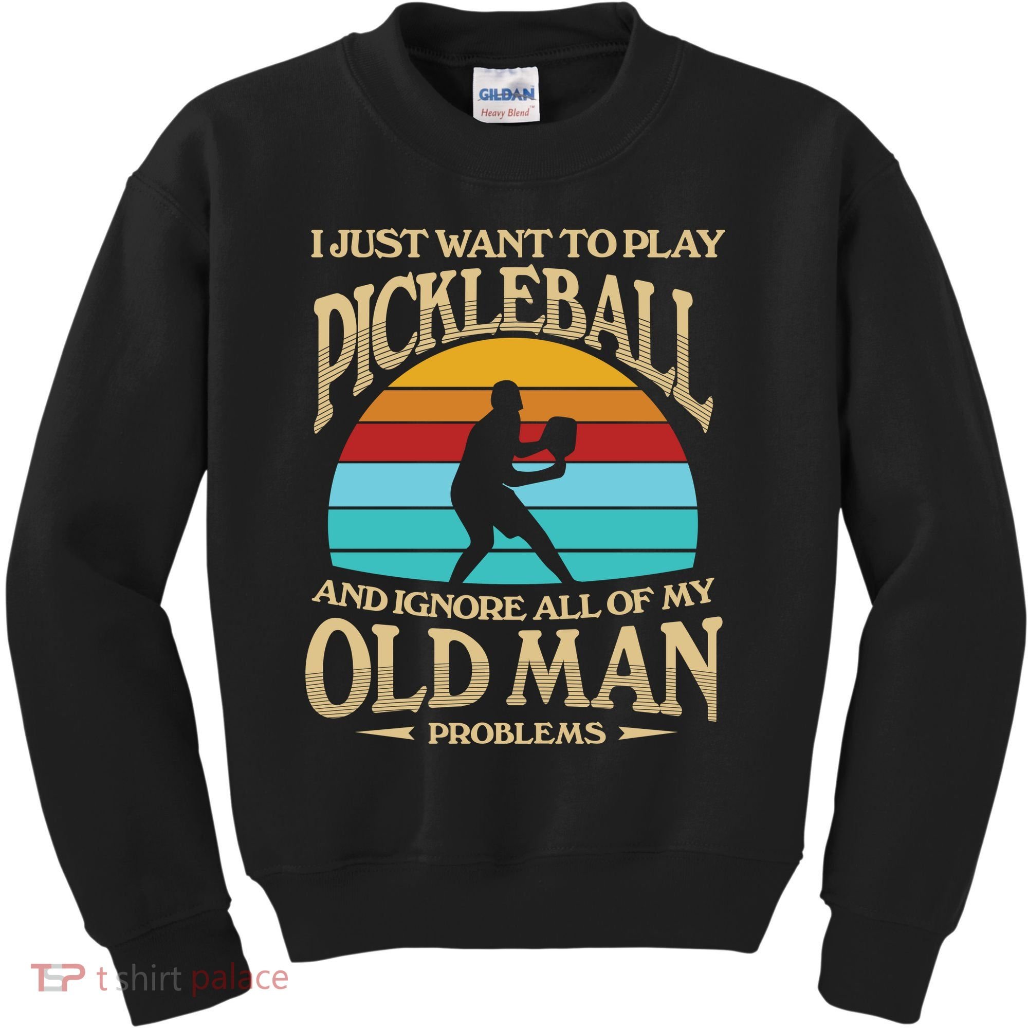 Pickleball OLDMAN Kids Sweatshirt