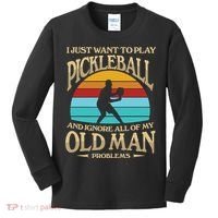 Pickleball OLDMAN Kids Long Sleeve Shirt thumb 0