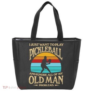 Pickleball OLDMAN Tote Bag