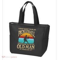 Pickleball OLDMAN Tote Bag thumb 3