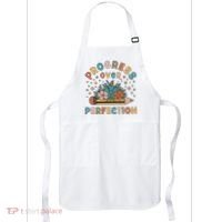 Progress Over Perfection | Teacher Wildflower Back To School Apron thumb 0